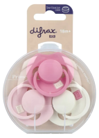 Difrax Lovi Fopspenen Pink 18M+