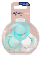 Difrax Lovi Prime Green Fopspenen 0 6M