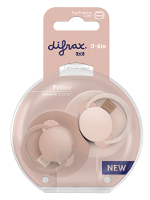 Difrax LOVI Prime Pacifier 0 6 Months   Nude/Blush