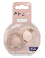 Difrax LOVI Prime Pacifier 18+ Months   Nude/Blush