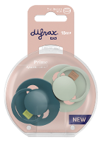 Difrax LOVI Prime Pacifier 18+ Months   Pistachio/Green
