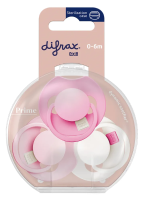 Difrax Lovi Prime Pink Fopspenen 0 6M
