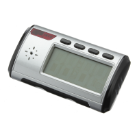 Digital Clock Remote Sound Control Video Recorder Hd Hidden Camera For Surveillance Security