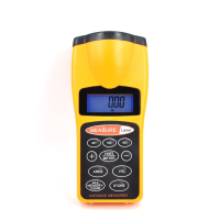 Digital Lcd Ultrasonic Laser Diastimeter For 60 Feet Electronic Ruler