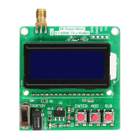 Digital Radio Frequency Power Meter  75~+16dbm Power Attenuation Can Be Set Ultra Small Lcd Automatic Backlight