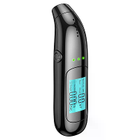 Digitale Alcohol Tester LCD scherm Hoge precisie Blaastester Professionele Alcohol Blaas Oplaadbare Alcotester Drankrijd