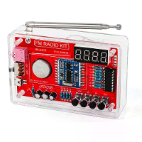 Digitale FM Radio DIY Kit RDA5807 Ontvanger 87 108MHz met Aanpasbaar Volume Geheugenfunctie