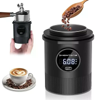 Digitale koffie doseer beker 0.1G precisie espresso schaal 500g maximale capaciteit compact en draagbaar energiezuinig U