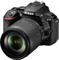 Digitale Spiegelreflexcamera Nikon D5600 Incl. Af S Dx Nikkor 18 105 Mm Vr Lens 24.2 Mpix Zwart Wifi, Full Hd Video Opname