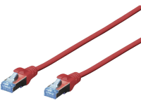 Digitus DK 1532 020/R RJ45 Netwerkkabel, patchkabel CAT 5e SF/UTP 2.00 M Rood Verdraaide paren 1 stuk(s)
