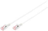 Digitus DK 1624 100S RJ45 Netwerkkabel, patchkabel CAT 6 U/FTP 10.00 M Grijs Afgeschermd, Halogeenvrij, Afgeschermd (dubbel) 1 stuk(s)