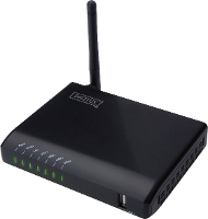 Digitus DN 13023 150 Mbit/s WiFi USB multifunctionele printserver
