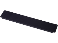 Digitus DN 19 BPN 02 SW 19 inch Afdekking voor patchkast 2 HE Zwart (RAL 9005)