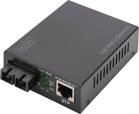 Digitus DN 82150 Mediaconverter LAN 10/100/1000 MBit/s, SC Duplex 10 / 100 / 1000 MBit/s