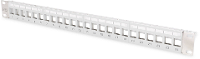 Digitus DN 91410 LF 24 poorten Netwerkpatchpaneel 483 mm (19) Zonder connectoren 1 HE Meerdere kleuren Niet ingericht