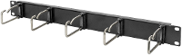 Digitus DN 97667 19 inch Kabelgeleiding voor patchkast 1 HE Zwart