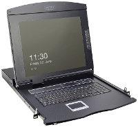 Digitus DS 72211 1GE KVM console VGA 1366 x 768 Pixel