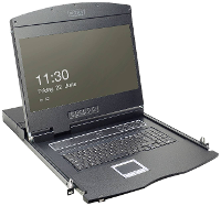 Digitus DS 72211 KVM console VGA 1366 x 768 Pixel