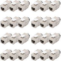 Digitus CAT 6A Keystone module met intelligente kabelmanager
