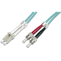 Digitus LWL Kabel LC ST Multi OM3 3m