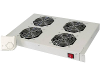 Digitus DN 19 FAN 4 HO 19 inch 4 x Patchkast ventilator Grijs