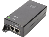 Digitus DN 95103 2 PoE injector 1 Gbit/s IEEE 802.3At (25.5 W), IEEE 802.3Af (12.95 W)