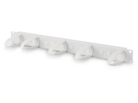 Digitus DN 97601 2 19 inch Patchkast kabelvoering 1 HE Geschikt voor kastdiepte: vanaf 450 mm Grijs wit (RAL 7035)