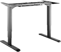 Digitus Zit sta bureauframe DA 90384 Kunststof voetjes, In hoogte verstelbaar ATT.NUM.HEIGHT_MAX_OFFICE: 125 cm