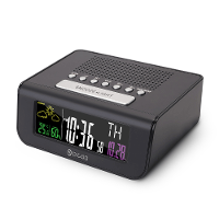 Digoo Dg Fr100 Smartset Wireless Digital Alarm Clock Weather Forecast Sleep With Fm Radio Clock