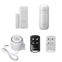Digoo DG HOSA 433MHz Window Door Sensor PIR Detector Wireless Remote Controller External Alert Siren Set