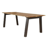 IndustriÃ«le acacia houten eetkamertafel Edge 180 cm 180x90x76 cm Hout