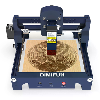 DIMIFUN D9 A25 2.5W Lasergraveermachine Lasergravuremachine 445nm Puntafmeting 0.06Mm 130x130mm Werkgebied