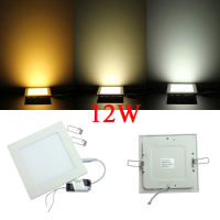 Dimmable 12w Square Ultrathin Ceiling Energy Saving Led Panel Light
