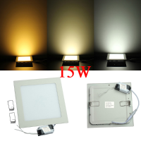 Dimmable 15w Square Ultrathin Ceiling Energy Saving Led Panel Light