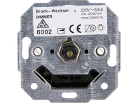 Kopp 800200189 Dimmer Inzetstuk 1 stuks Athenis Aluminium
