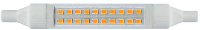 DioDor LED Energielabel A+ (A++   E) R7s Staaf 9 W = 72 W Koudwit (Ã x l) 15 mm x 118 mm 1 stuks