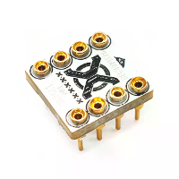 DIP8 Enkel Op Amp Upgrade Adapter Socket met Composiet Condensator Ontkoppeling Lage ESR Stapelbare Board voor HIFI Audi