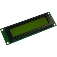 Display Elektronik LC display Geel groen (b x h x d) 116 x 37 x 8.6 Mm DEM20231SYH PY