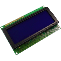Display Elektronik LC display Wit 20 x 4 Pixel (b x h x d) 98 x 60 x 11.6 Mm DEM20486SBH PW N