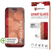 DISPLEX Smart Glass 1715 Screenprotector (glas) Apple iPhone 14 Pro. 1 Stuk(s) Anti vingerafdruk, Krasvast