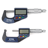Ditron 511 0,001 mm Elektronische Buitenschuifmaat 0 25 mm met Extra Groot LCD scherm Digitale Micrometer Elektronische