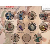 Diverse D&D: Idols of the Realms 2D: Dragons of Stormwreck Isle Starter speelfiguur