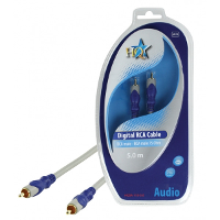 Digitale Audiokabel Rca Male   Rca Male, 5.00 M