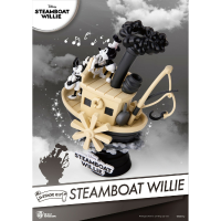 Diverse Disney: 90th Mickey Anniversary   Steamboat Willie PVC Diorama