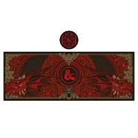 Diverse Dungeons and Dragons: Desk Mat & Coaster Set gaming muismat