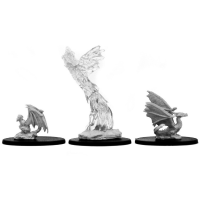 Diverse Dungeons and Dragons: Nolzur's Marvelous Miniatures   Familiars tabletop spel 3 stuks
