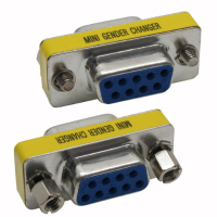 Inline Adapter Gender Changer 9pol Bu/Bu