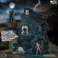 Diverse Mezco's Monsters 5 Points Action Figures Tower of Fear Deluxe Set 9 cm speelset