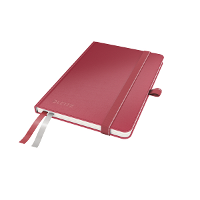 Notebook Hc A6 Gelijnd Rood