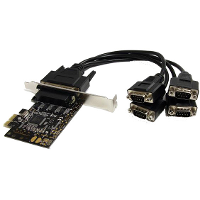 Diverse Startech 4 poort RS232 breakout controller